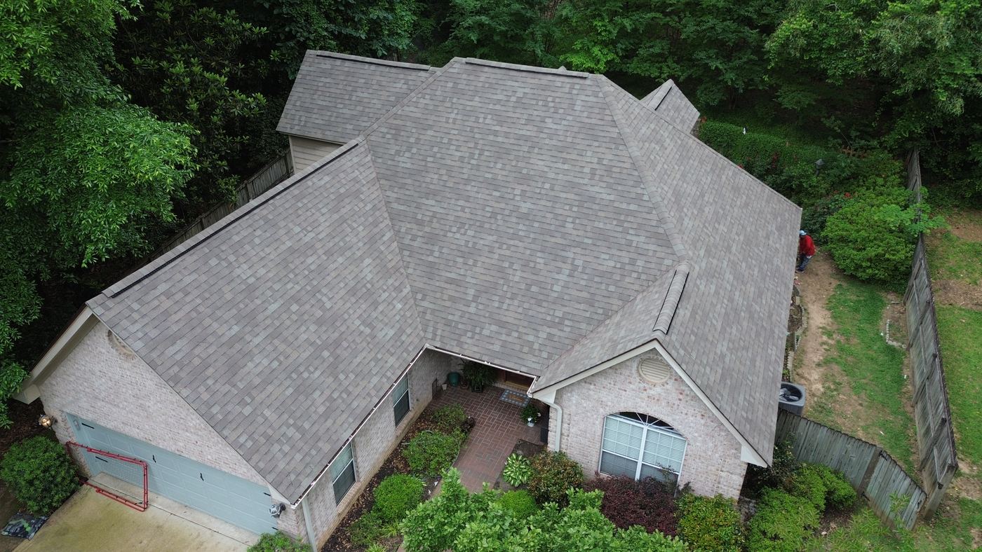 Finished re-roof